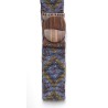 Ceinture femme perle bleu violet